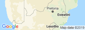 North West Province map